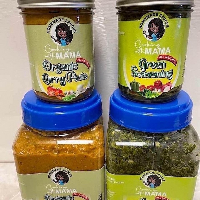 These are just a variety of the seasonings that I offer and I use constantly in my own personal kitchen . These seasonings have flown right into the United States and other places but at the moment I just serve the gta